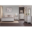 Salter Path Oyster White Wood 3-Drawer Farmhouse Style Nightstand