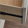 Dunescape White Finished Wood 2-Door Cabinet Style Coastal Nightstand