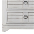 Meadowbrook White-Washed Wood Farmhouse Style 6-drawer Dresser