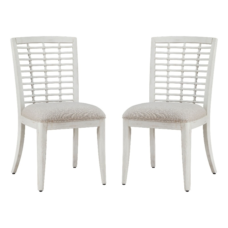 Beach Comber Side Chair - Set of 2 - White