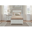 Beach Comber Nightstand - Weathered White - Sand Top