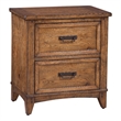 Oakdale 2-Drawer Nightstand - Honey Oak