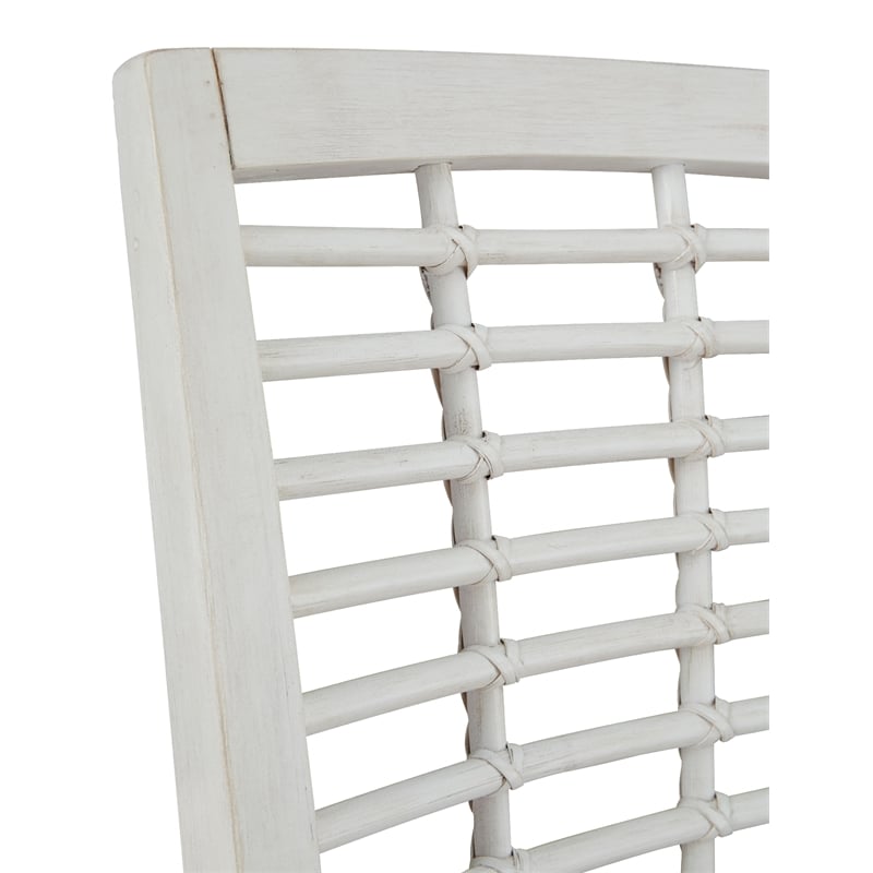 American Woodcrafters Beach Comber Bar Stool - Set of 2 - White