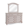 American Woodcrafters Sedona Queen 5 Piece Bedroom Set - Cobblestone White