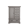 American Woodcrafters Stonebrook Queen 6 Piece Bedroom Set in Antique Gray