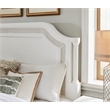 Switchgrass Queen Mansion Bed - White