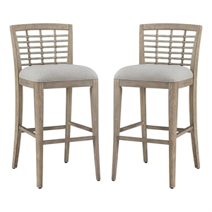 Beach Comber Bar Stool - Set of 2 - Brown