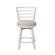 Meadowbrook Counter Height Swivel Stool - Whitewashed