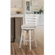 Meadowbrook Bar Height Swivel Stool - Whitewashed