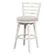 Meadowbrook Bar Height Swivel Stool - Whitewashed