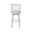 Beach Comber Bar Height Swivel Stool - Weathered White
