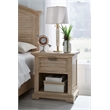 Heritage Coast 1-Drawer Night Stand With USB - Sea Oat