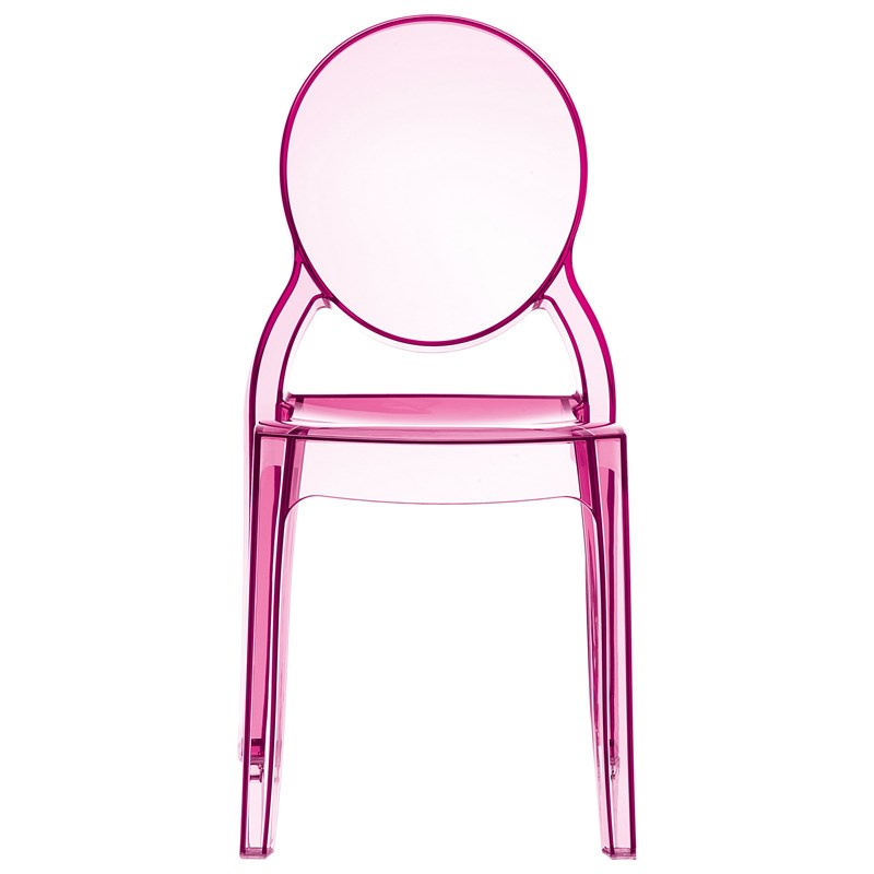 Compamia Elizabeth Polycarbonate Patio Dining Chair in Pink
