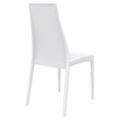 Compamia Miranda Patio Dining Chair in White