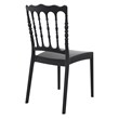 Compamia Napoleon Patio Dining Chair in Black