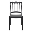 Compamia Napoleon Patio Dining Chair in Black