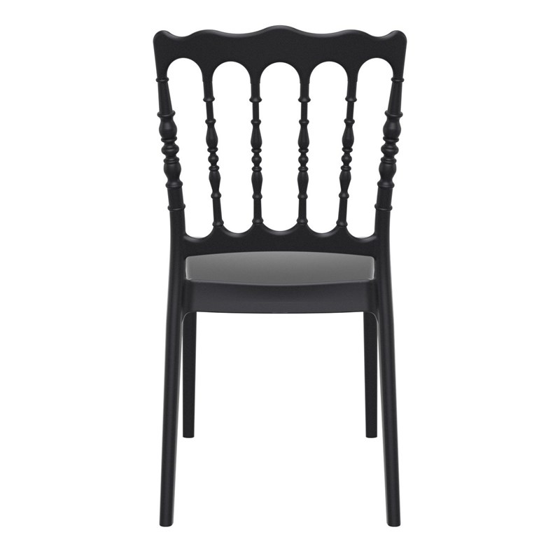 Compamia Napoleon Patio Dining Chair in Black