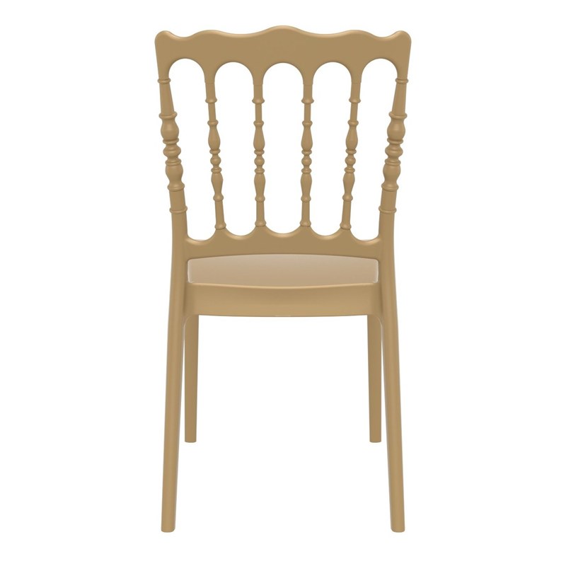Compamia Napoleon Patio Dining Chair in Gold
