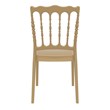 Compamia Napoleon Patio Dining Chair in Gold