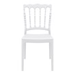 Compamia Napoleon Patio Dining Chair in White