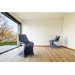 Compamia Bloom Patio Dining Chair in Dark Gray