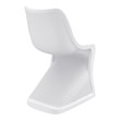 Compamia Bloom Patio Dining Chair in White