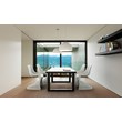 Compamia Bloom Patio Dining Chair in White