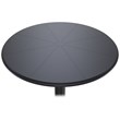 Compamia Octopus Round Patio Pub Table in Dark Gray
