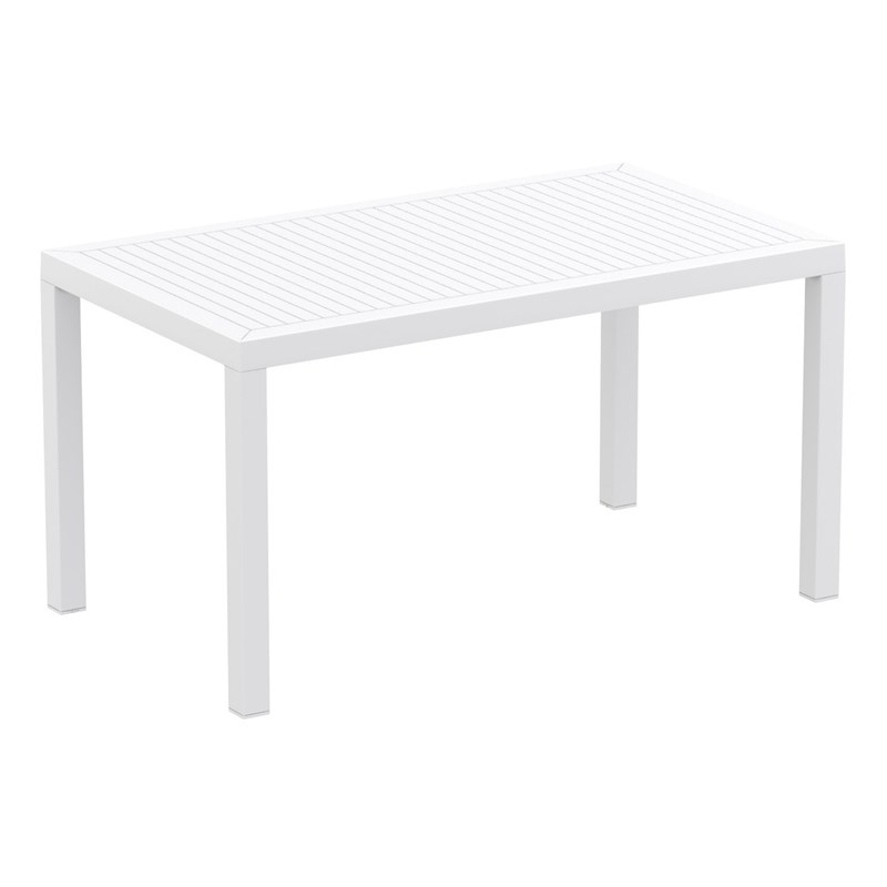 Compamia Ares 7 Piece Patio Dining Set in White