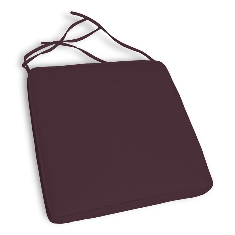 Compamia California Patio Chair Cushion Set in Walnut (Set of 4)