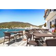 Compamia Daytona Resin Wickerlook Patio Dining Chair in Brown