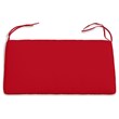 Compamia Miami Resin Loveseat Cushion in Logo Red