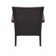 Compamia Miami Resin Club Chair in Brown