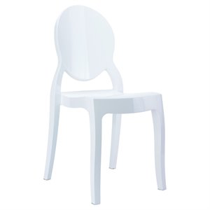 Compamia Siesta Baby Elizabeth Chair in Glossy White