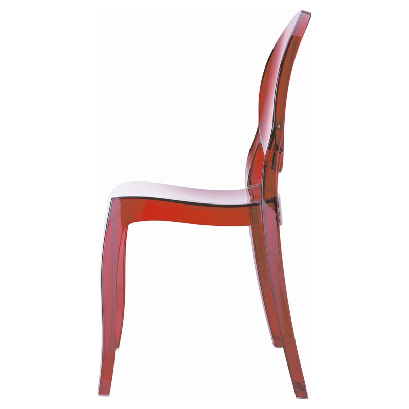 Compamia Siesta Baby Elizabeth Chair in Transparent Red