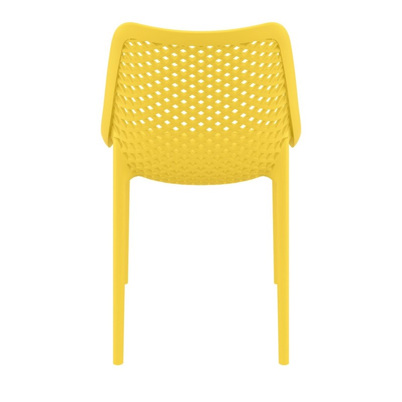 Compamia Air Patio Dining Chair in Yellow