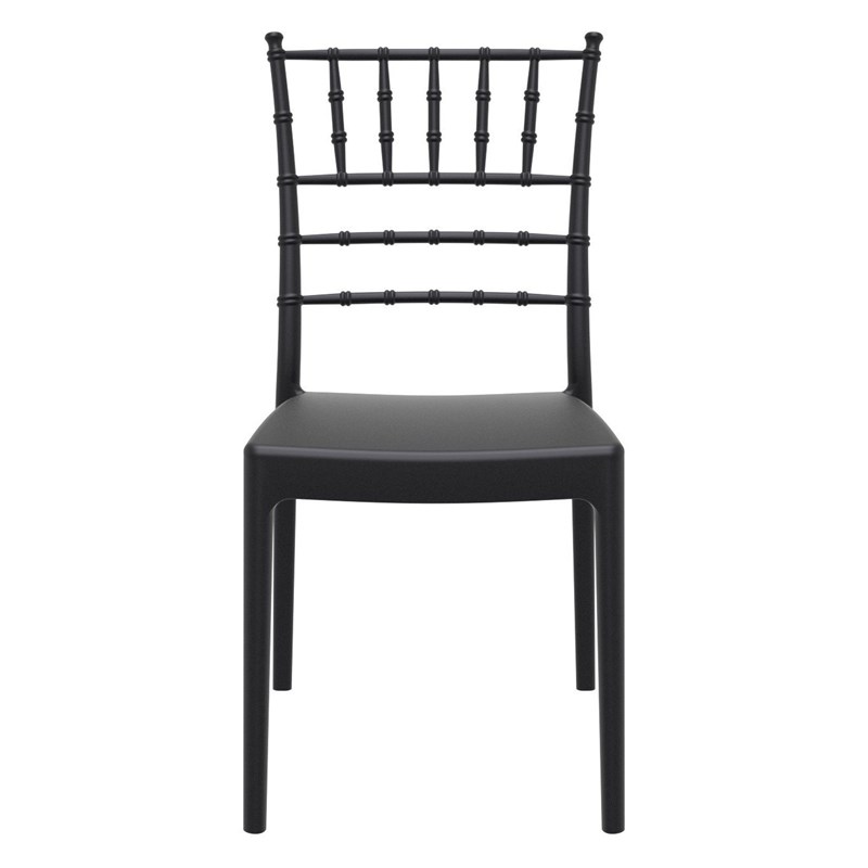 Compamia Josephine Patio Dining Chair in Black