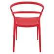 Compamia Pia Patio Dining Chair in Red