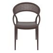 Compamia Sunset Patio Dining Chair in Brown