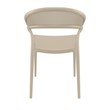 Compamia Sunset Patio Dining Chair in Taupe