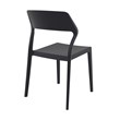 Compamia Snow Patio Dining Chair in Black