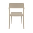 Compamia Snow Patio Dining Chair in Taupe