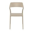Compamia Snow Patio Dining Chair in Taupe