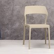 Compamia Snow Patio Dining Chair in Taupe