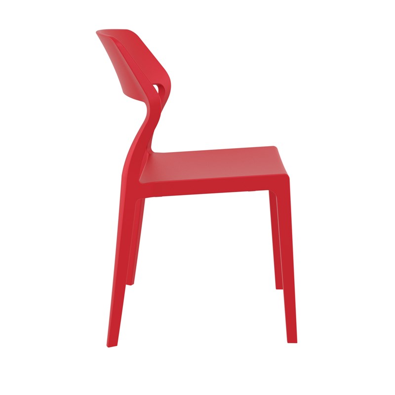 Compamia Snow Patio Dining Chair in Red