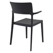 Compamia Plus Arm Chair in Black