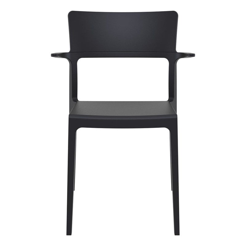 Compamia Plus Arm Chair in Black
