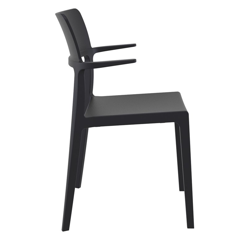 Compamia Plus Arm Chair in Black