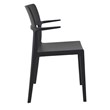 Compamia Plus Arm Chair in Black