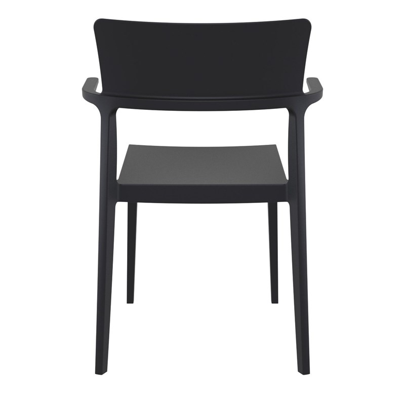 Compamia Plus Arm Chair in Black